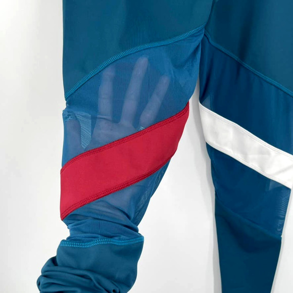 NWT - FILA Women's Hikari High Rise Leggings in Turquoise - Size Small - Picture 8 of 16